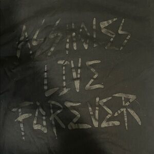 Black Graphic Men's Shirt